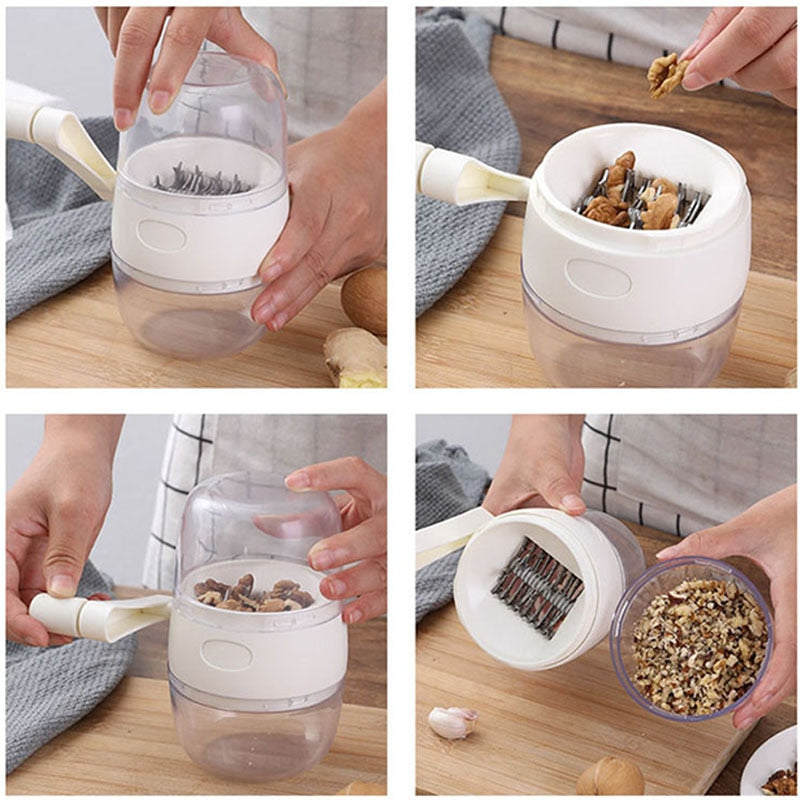 Lisslune | Manual Nut Grinding Chopper