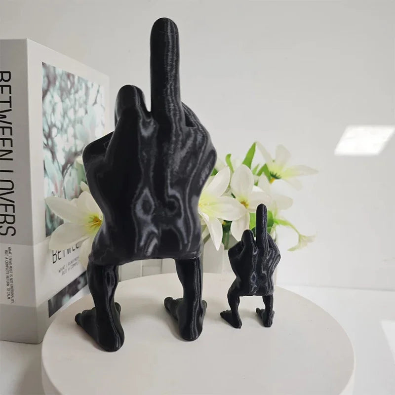 Lisslune | 3D Printed Middle Finger Funny Decor