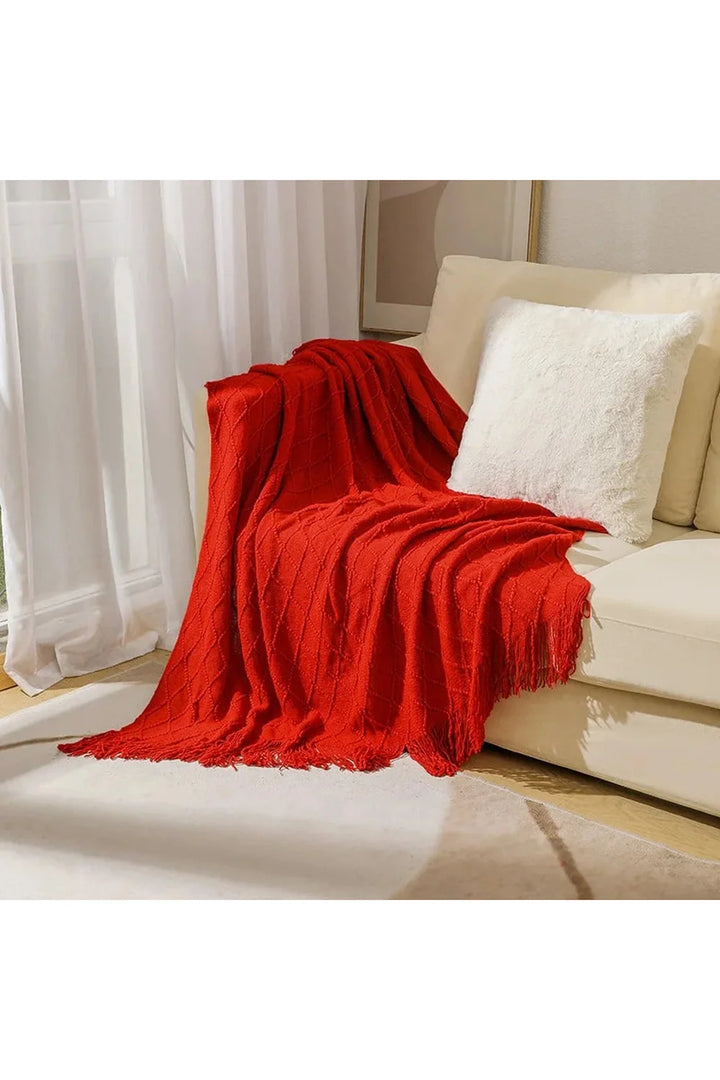 Lisslune | dune textured throw blanket