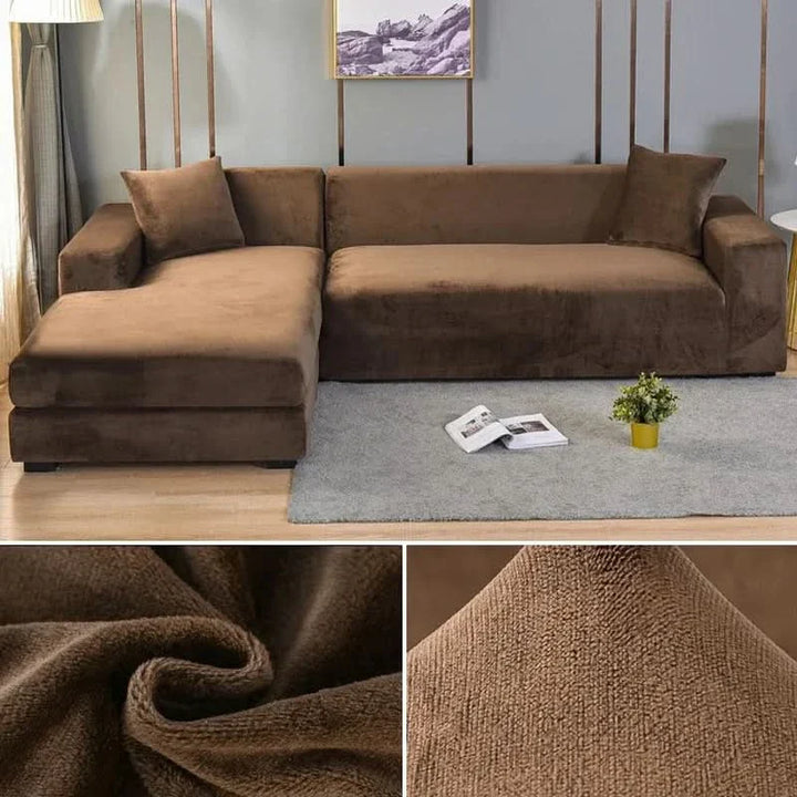 Lisslune | PlushFit - High-Quality Sofa Covers Made of Stretch Velvet