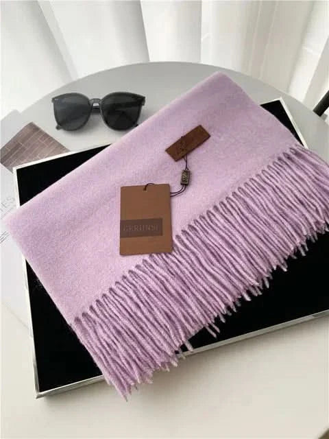 Lisslune | Women’s Cotton Winter Scarf – Soft, Warm, Elegant Style