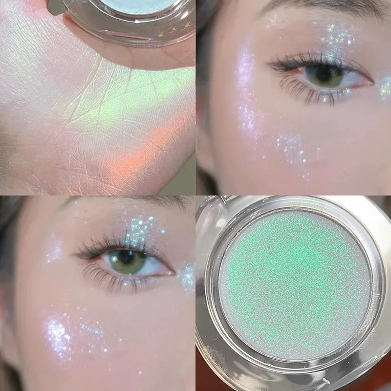 Rynx | Highlighter Powder Diamond Polarization Fairy Powder Shimmer Water Light Contour Face Body Illuminator Make-up Cosmetics