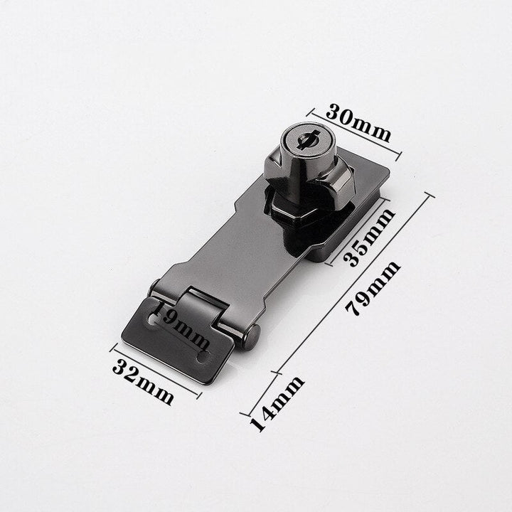 Lisslune | Cabinet Secure Stainless Steel Heavy Duty Drawer Lock