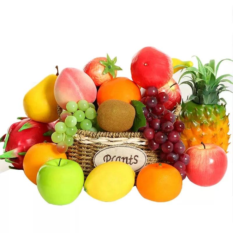 Lisslune | Vibrant Faux Fruit Decor Set - 2-Piece