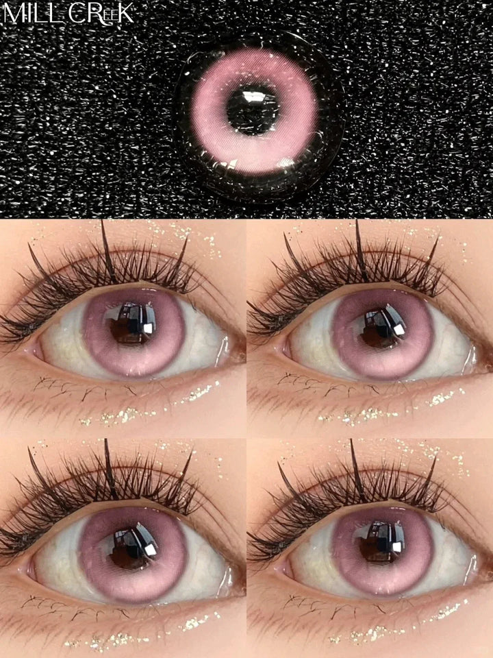 Rynx | 2pcs Colorful Beautiful Contact Lenses Myopia Cosmetics for Eyes Pupil Degree Contact Prescription Halloween Cosplay