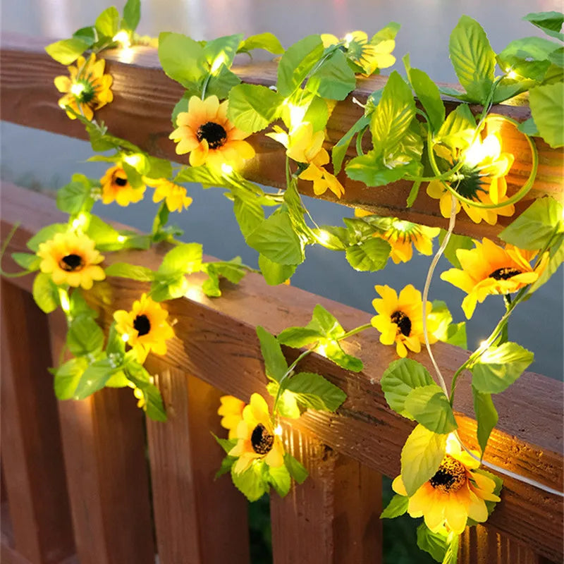 Lisslune | Artificial Vine Plants with LED Lights for Hanging