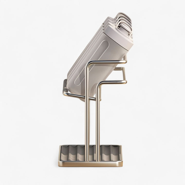 Lisslune | Double Layer Stainless Steel Cup Rack for Kitchen