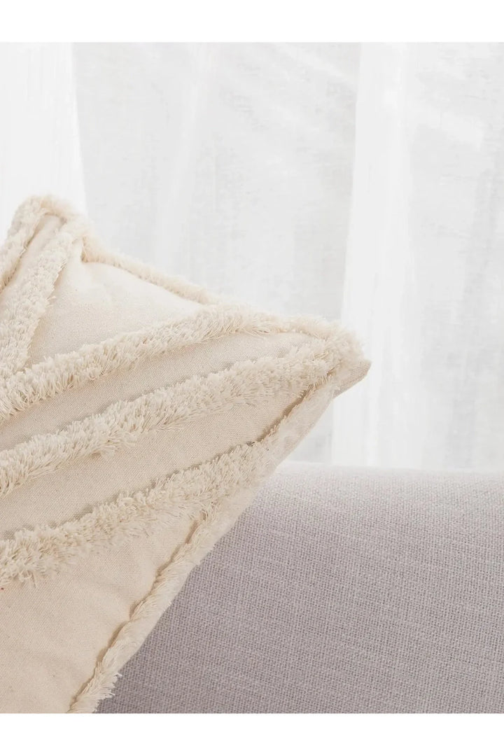 Lisslune | tufted Bohemian pillowcase