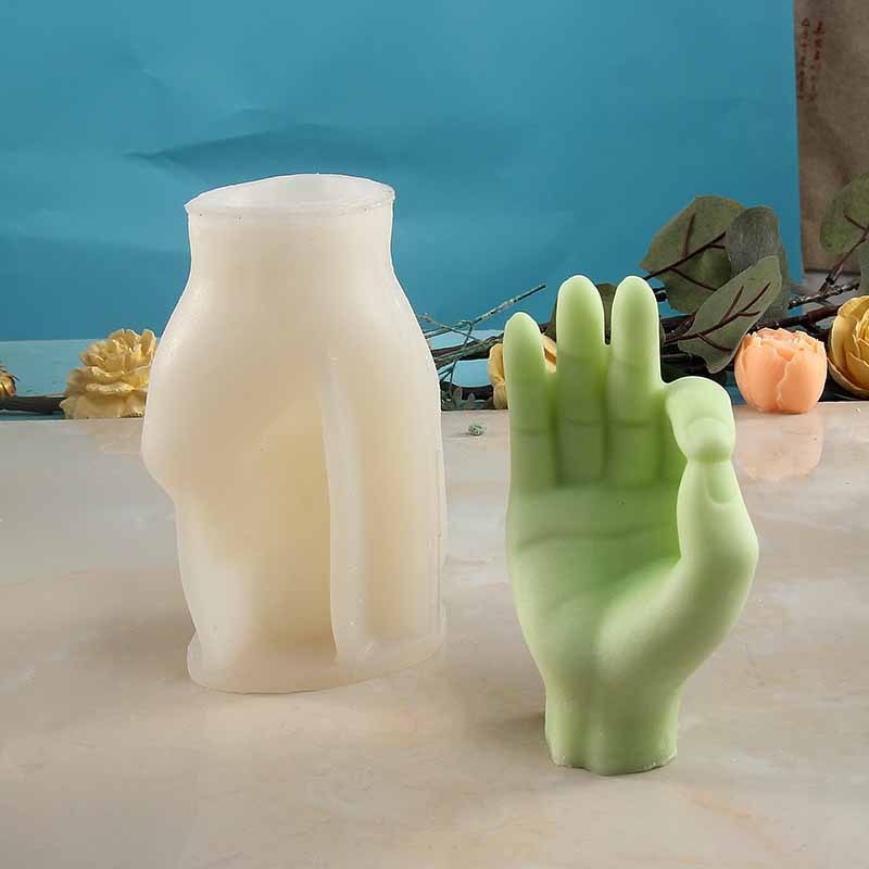 Lisslune | Middle Finger Hand Gestures Artsy Candle DIY Molds
