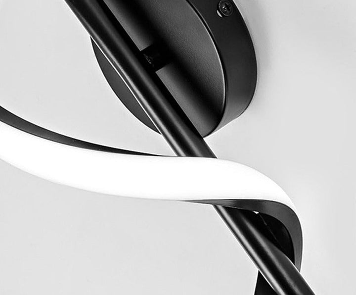 Lisslune | SpiralLume – Minimalist LED Wall Light with a Modern Edge