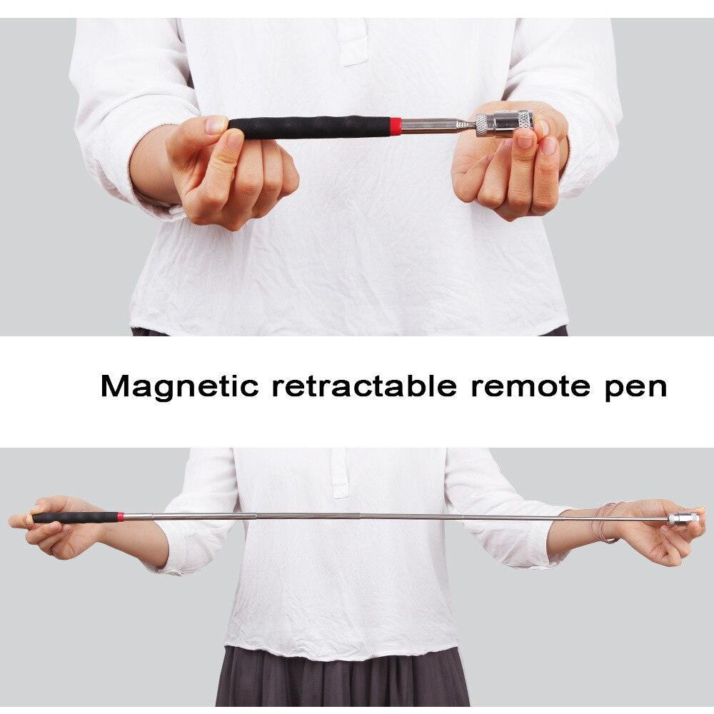 Lisslune | Magnetic Telescoping Picker Tool with Striking Orange Handle - Perfect for Picking Up Metal Objects
