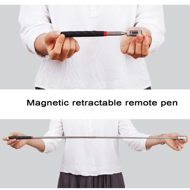 Lisslune | Magnetic Telescoping Picker Tool with Striking Orange Handle - Perfect for Picking Up Metal Objects