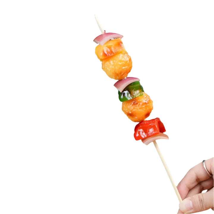 Lisslune | Realistic Barbecue Simulation Skewers for Creative Cooking Displays and Fun Play