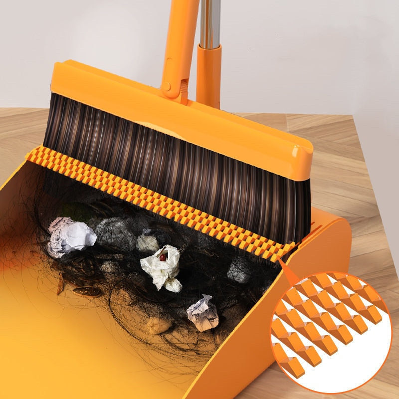 Lisslune | Magnetic Self-Cleaning Foldable Broom