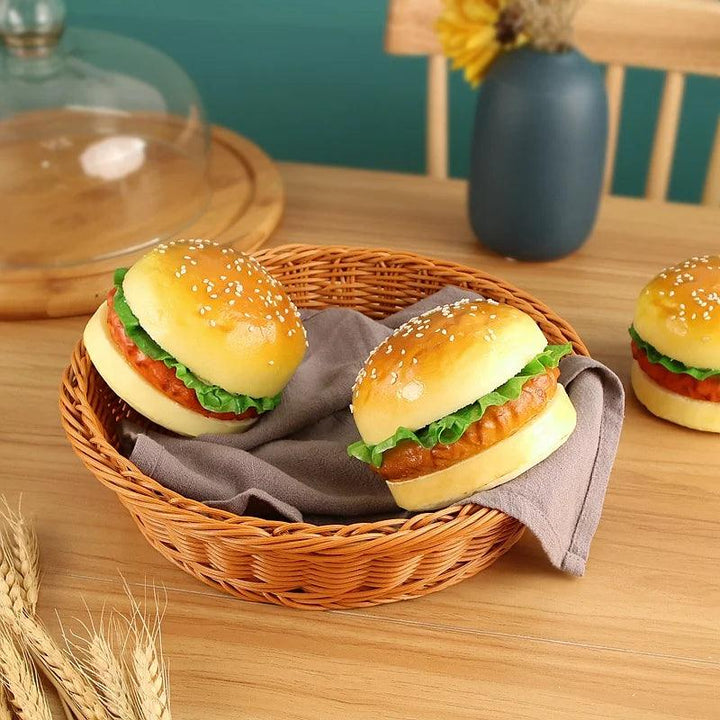 Lisslune | Lifelike Jumbo Big Mac Model - Ideal for Home Decor and Photography