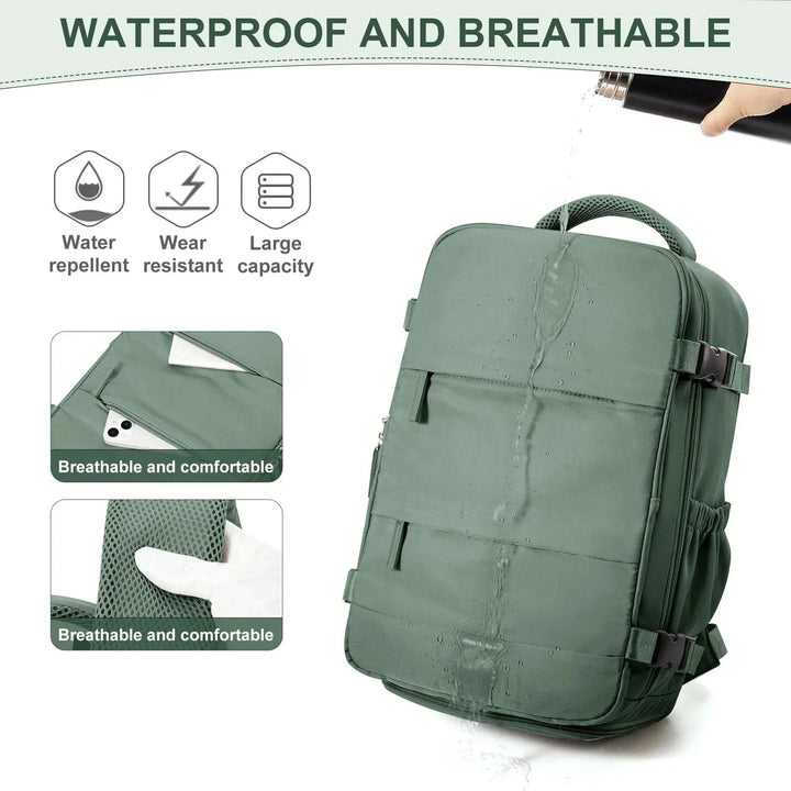 Lisslune | TRAVELLITE BACKPACK – Versatile travel backpack for carry-on & everyday use