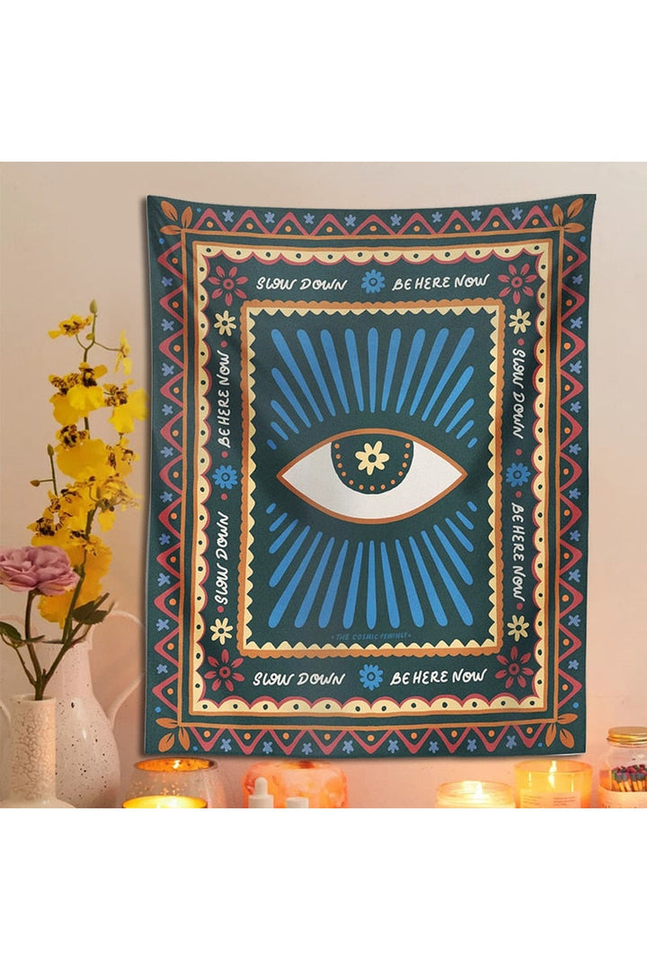 Lisslune | Psychedelic Eyes Tapestry