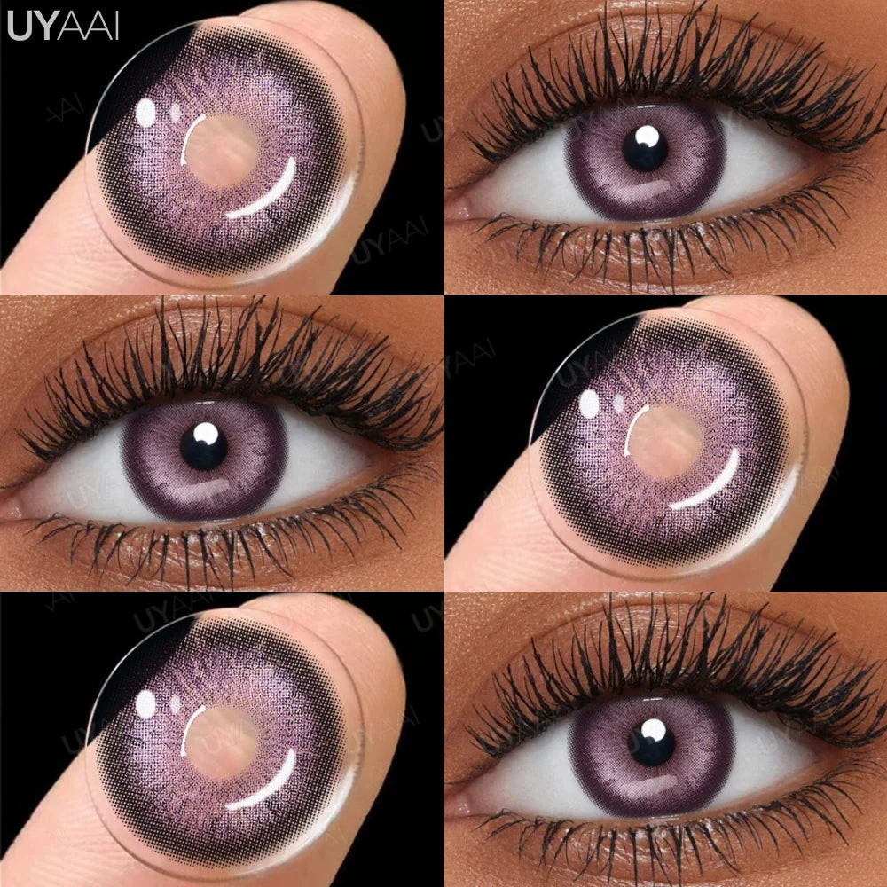 Rynx | Halloween Cosplay Colored Contact Lenses for the Eyes Anime Purple Lenses y2k Eye Lenses Anime Accessories for Hoshino