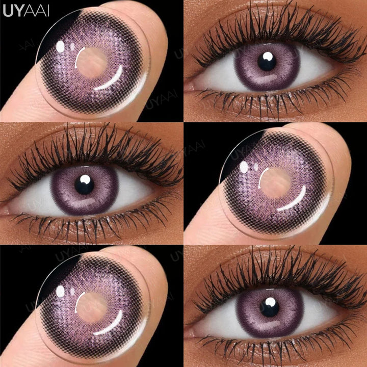 Rynx | Halloween Cosplay Colored Contact Lenses for the Eyes Anime Purple Lenses y2k Eye Lenses Anime Accessories for Hoshino