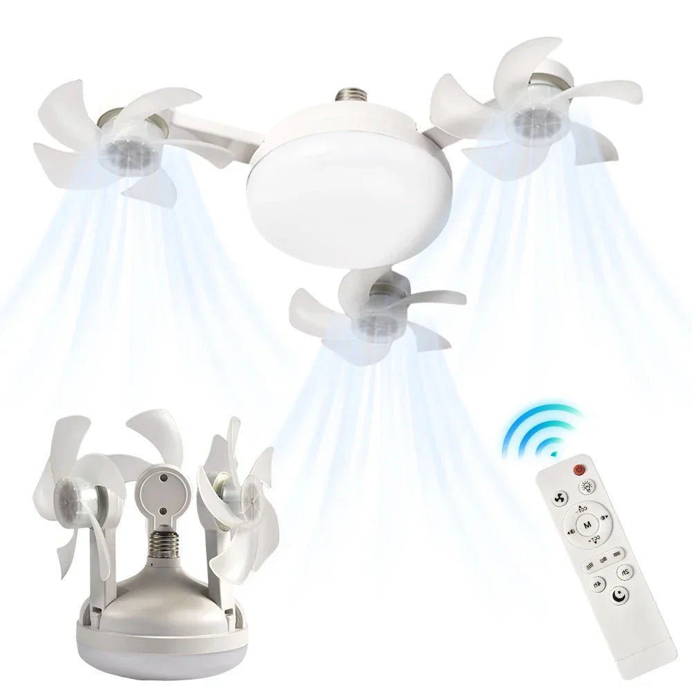 Lisslune | Sky Light LED Ceiling Fan Lamp