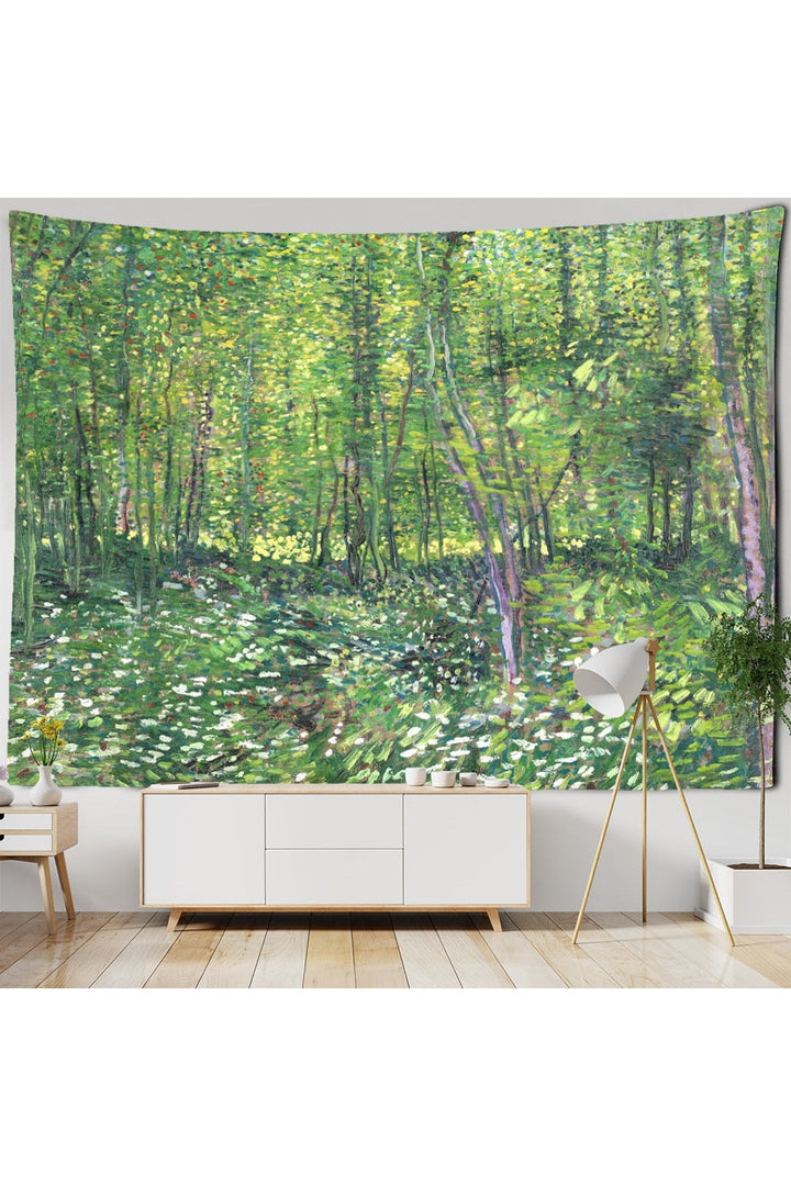Lisslune | Gogh Landscape Rug
