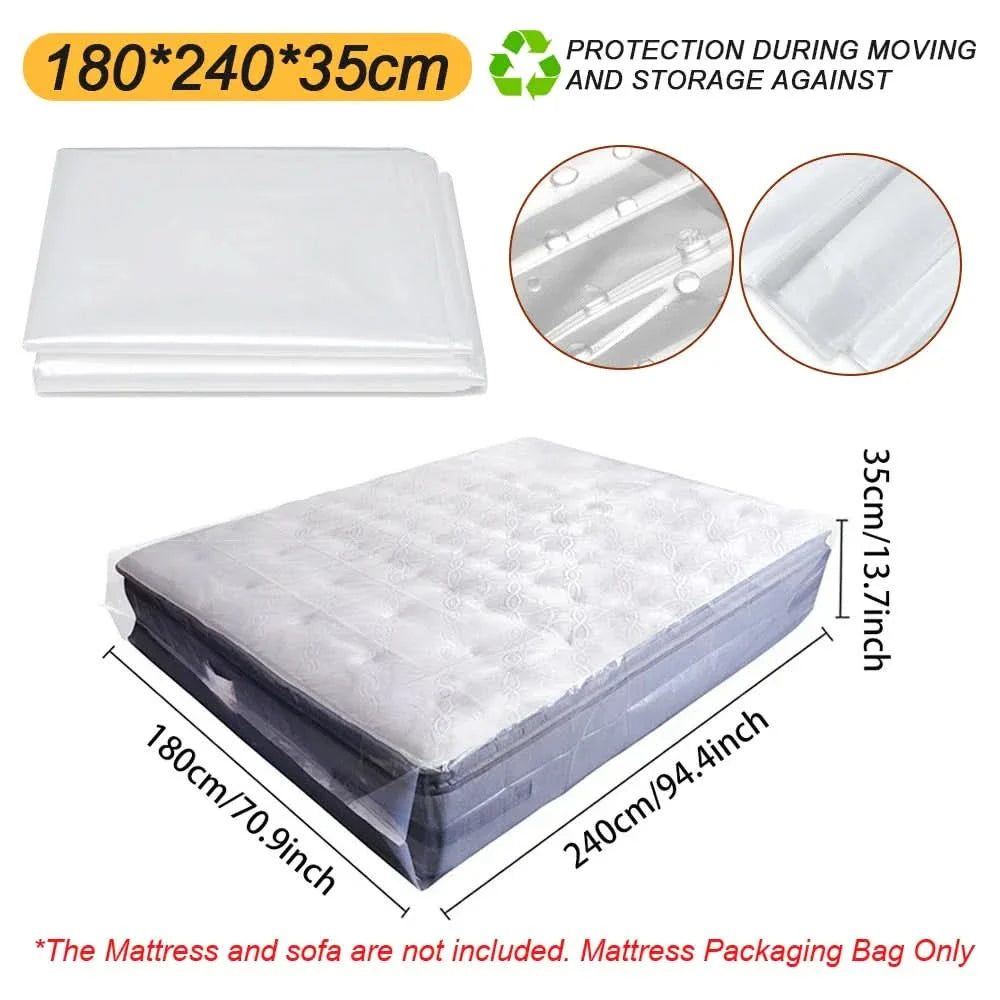 Lisslune | DUSTGUARD MATTRESS COVER – Waterproof mattress cover for storage – Protection against dust & moisture
