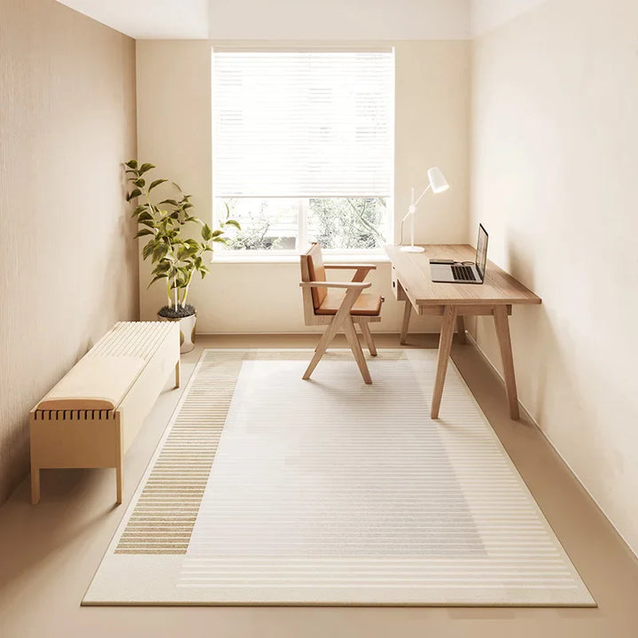 Rynx | Modern Minimalist Comfortable Line Rug Large Area Living Room Rug Soft Bedroom Rugs Luxury Home Decor Rugs tapis 양탄자