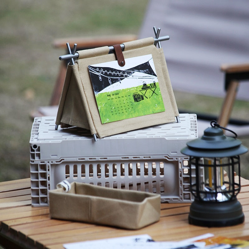 Lisslune | Camping Dreams Tent Desk Calendar