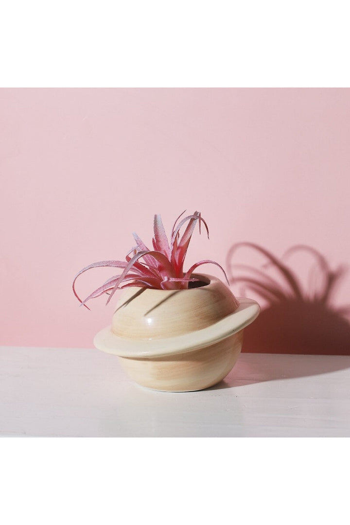 Lisslune | Motif ceramic pot for succulents