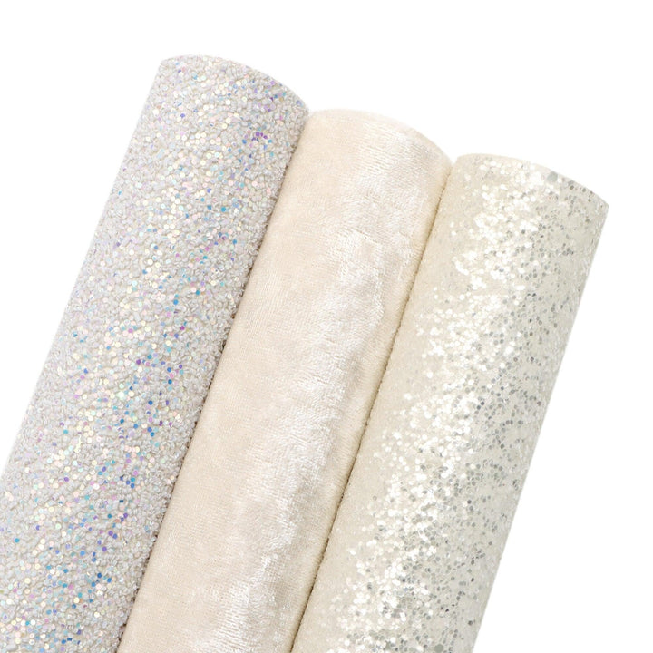 Lisslune | Glamorous Synthetic Leather DIY Craft Kit: Sparkle & Shine Bundle