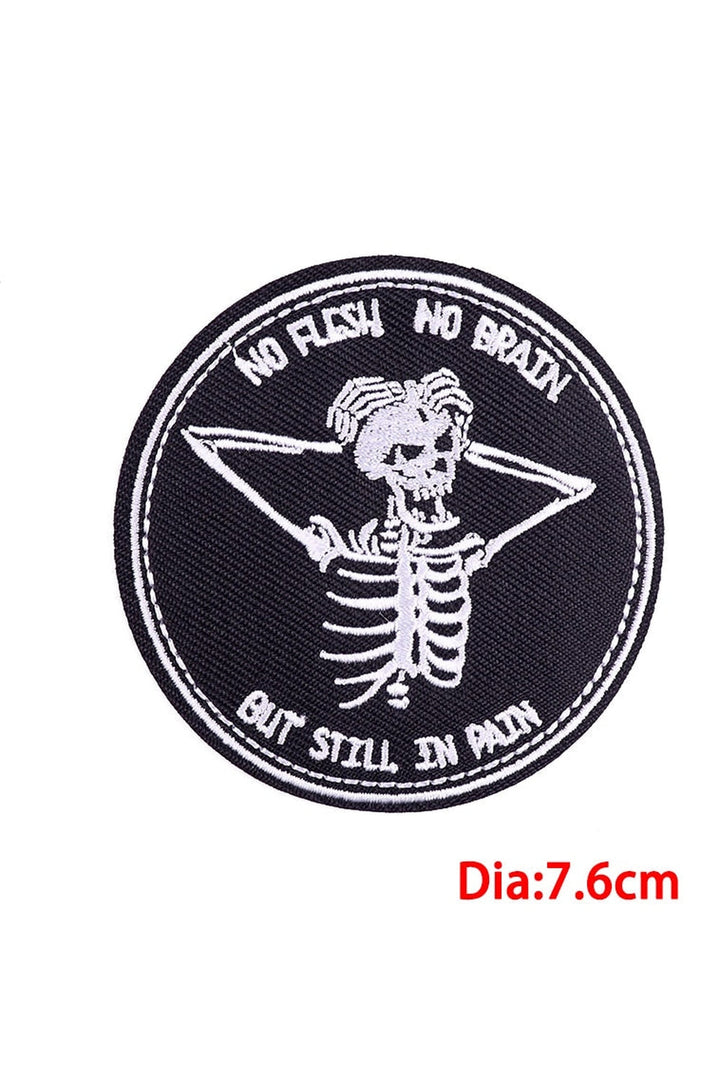 Lisslune | Ghost Style Embroidered Patch