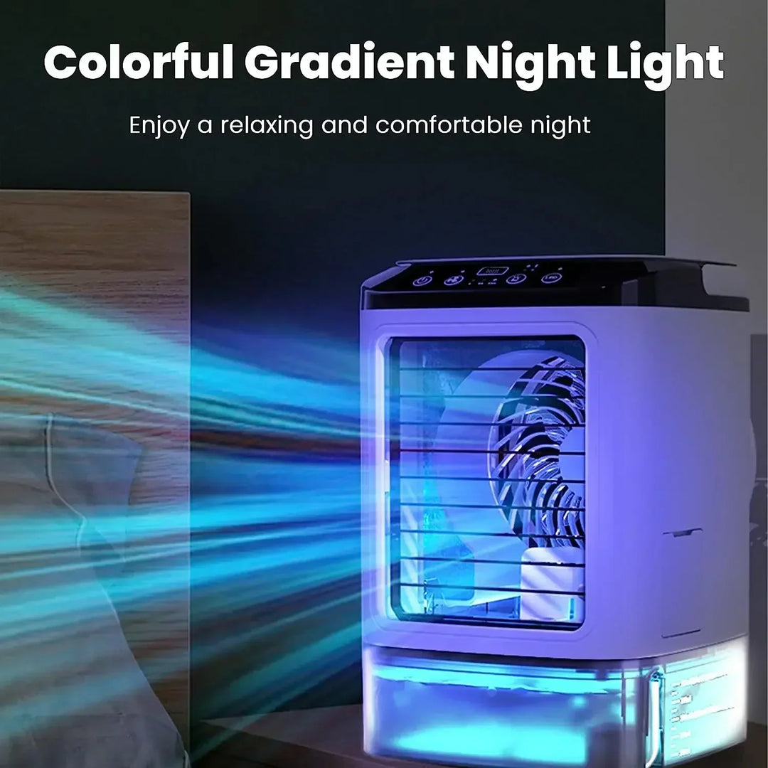 Lisslune | Ultrasonic Atomization Dual Spray Portable Air Conditioner