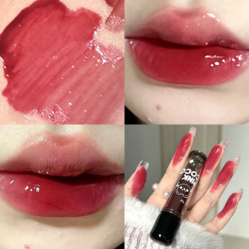 Rynx | Mirror Water Lip Gloss Lip Glass Moisture Liquid Lipstick Clear Shade Makeup Korean Lip Balm Women Cosmetics