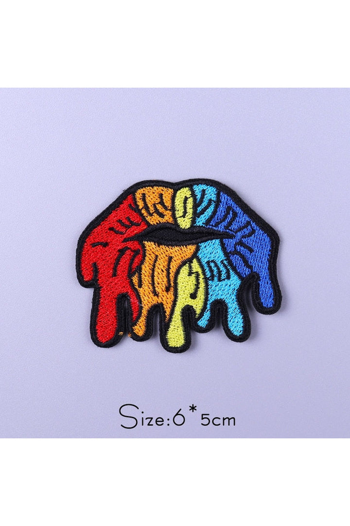Lisslune | Punk Style Embroidered Patches