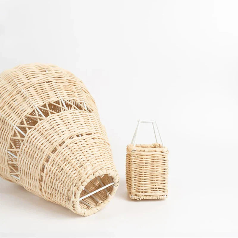 Lisslune | Handcrafted Rattan Woven Balloon Mobile Ornament