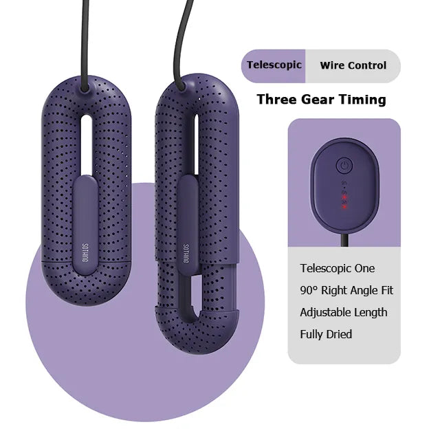 Lisslune | Stretchable Portable Electric Sterilization Shoe Dryer