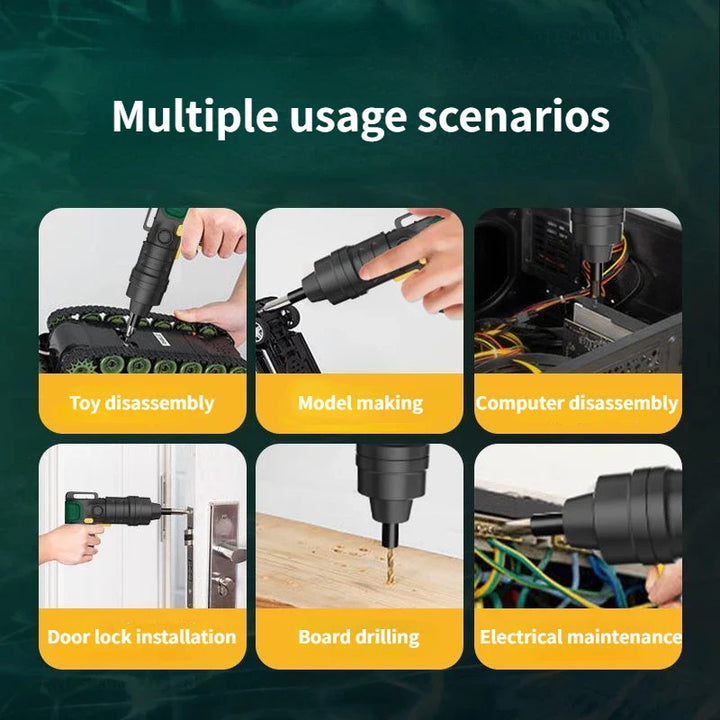Lisslune | Handheld Automatic Cordless Easy Repair Screwdriver Tool