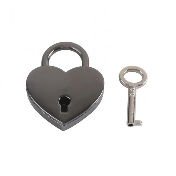 Rynx | Heart Shape Mini Padlock Multicolor Bag Travel Suitcase Luggage Key Lock Security Padlocks Metal Suitcase Luggage Box Lock Gift