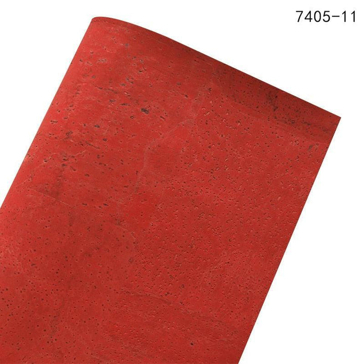 Lisslune | Cork style synthetic leather fabric for creative craft projects