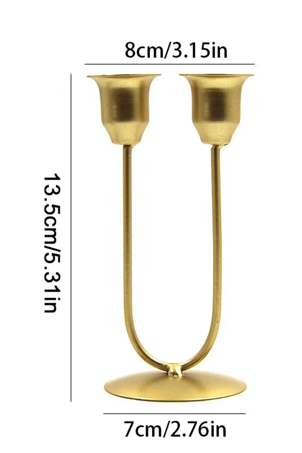 Lisslune | U-shaped candle holder