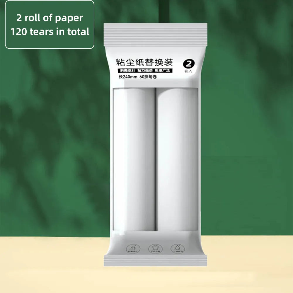 Lisslune | Wide Sticky Clean Paws Pet Hair Lint Roller