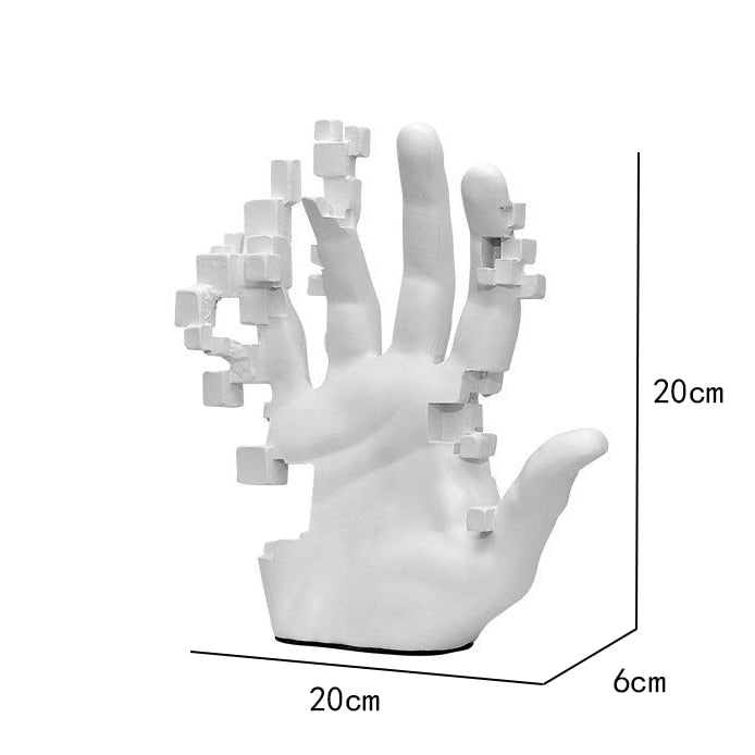 Lisslune | Modern Artful Touches Hand Statue Decor