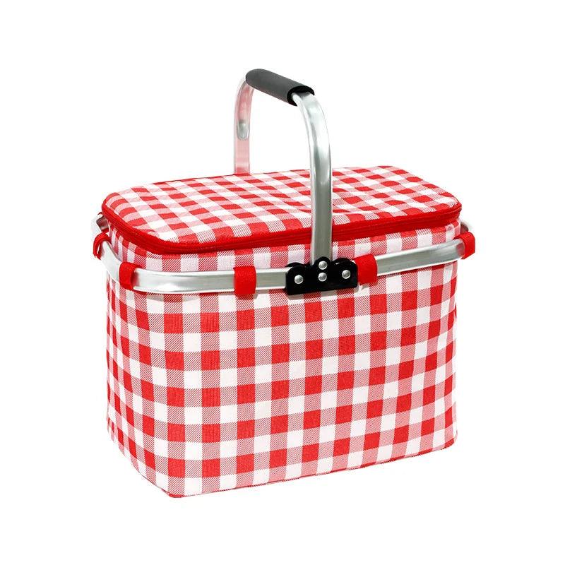 Lisslune | Stylish Outdoor: Versatile Waterproof Picnic Handbag with Easy Cleaning Features