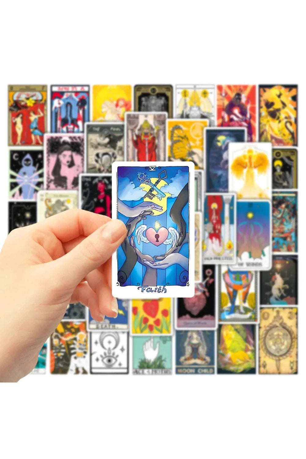 Lisslune | Tarot Doodle Scrapbooking Stickers
