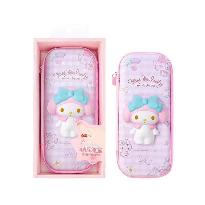 Lisslune | Kuromi & Cinnamoroll Anime-inspired pencil case - Stylish and functional stationery organizer