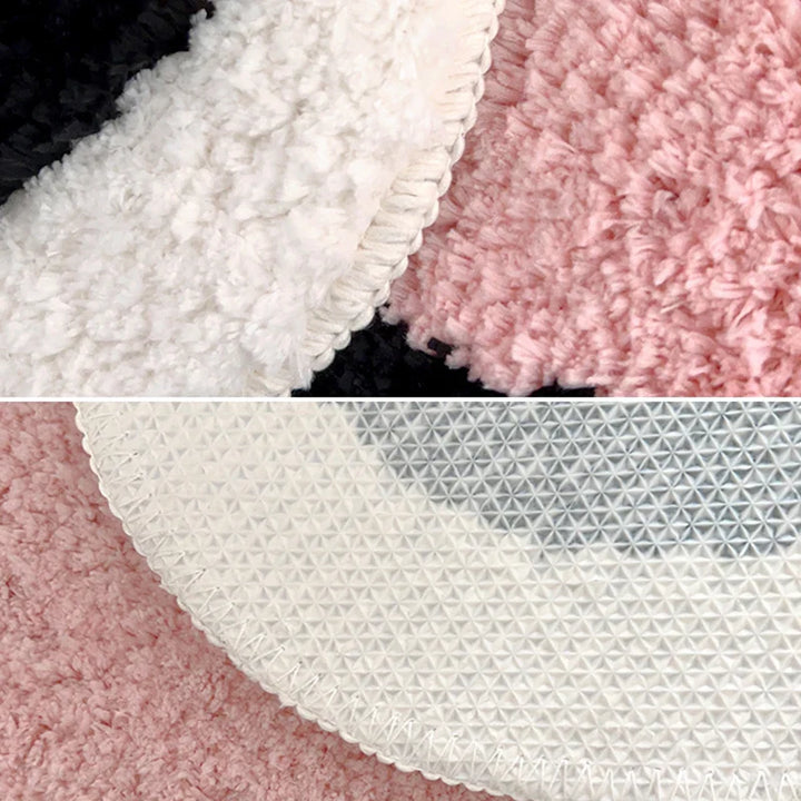 Rynx | Tufting OK Bedroom Mat Kawaii Hand Living Room Rug Bath Mat Non-Slip Rug Floor Mat Doormat Aesthetic Home Decor 65x80cm