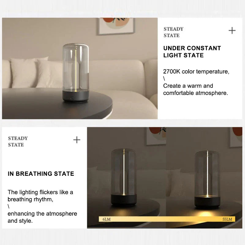 Lisslune | Stellar Glow Cordless Anti-Drop Magnetic Desk Lamp