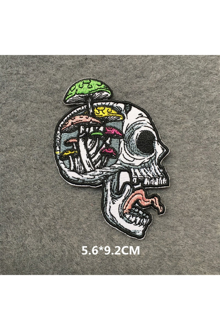 Lisslune | Punk embroidered patch set