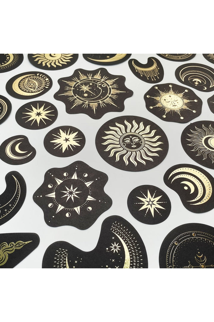 Lisslune | Girl Gold Sticker