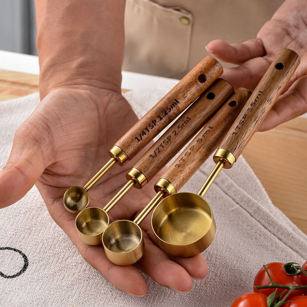 Lisslune | MeasurePro – Precision Cooking Set made of Wood